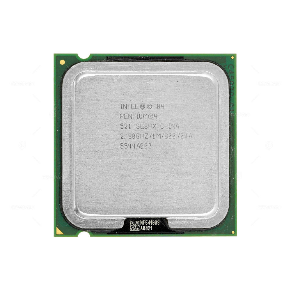 SL8HX INTEL PENTIUM 4 521 2.8GHZ 1CORE 1MB CACHE SOCKET LGA775 BX80547PG2800EK